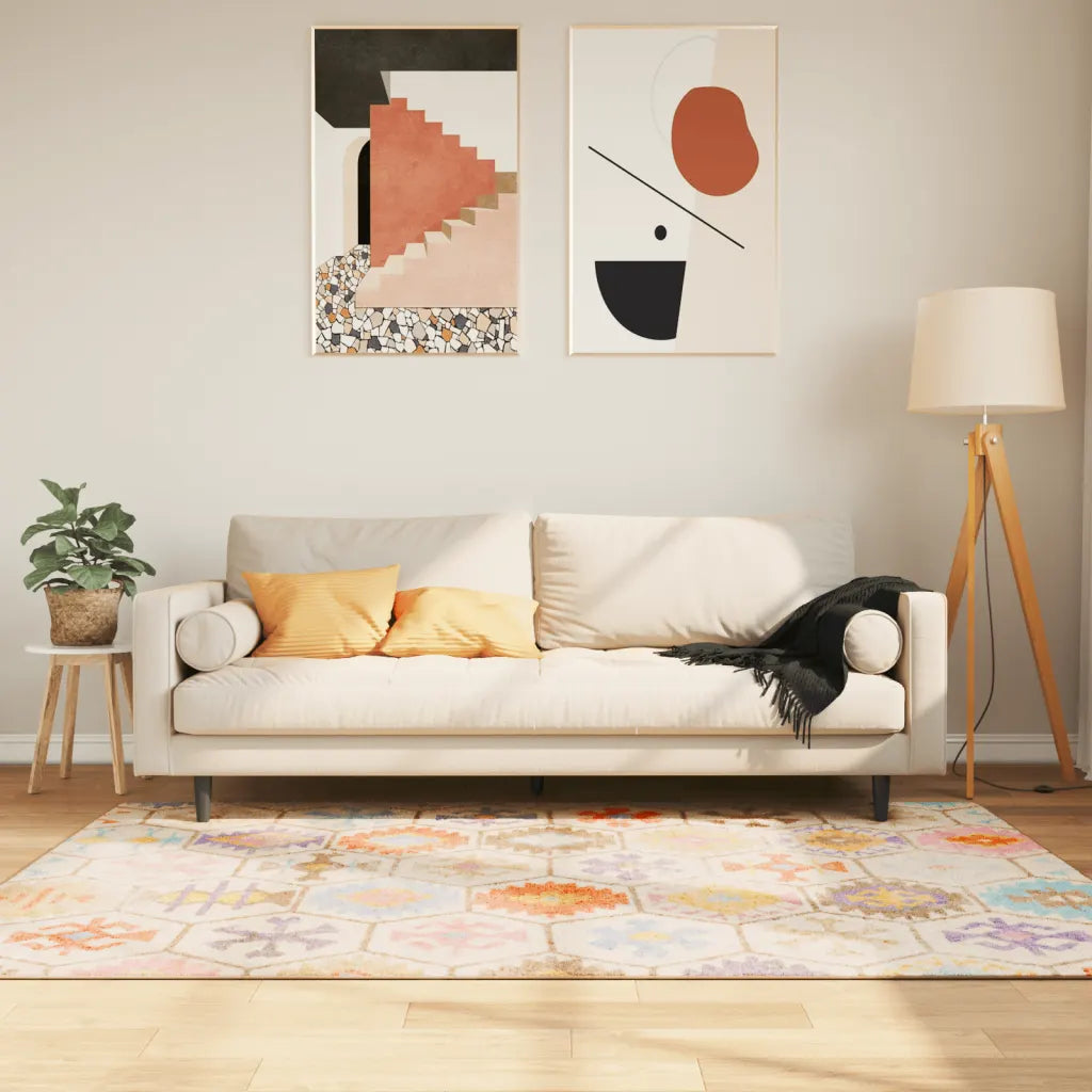 Tapete lavável 160x230 cm multicor