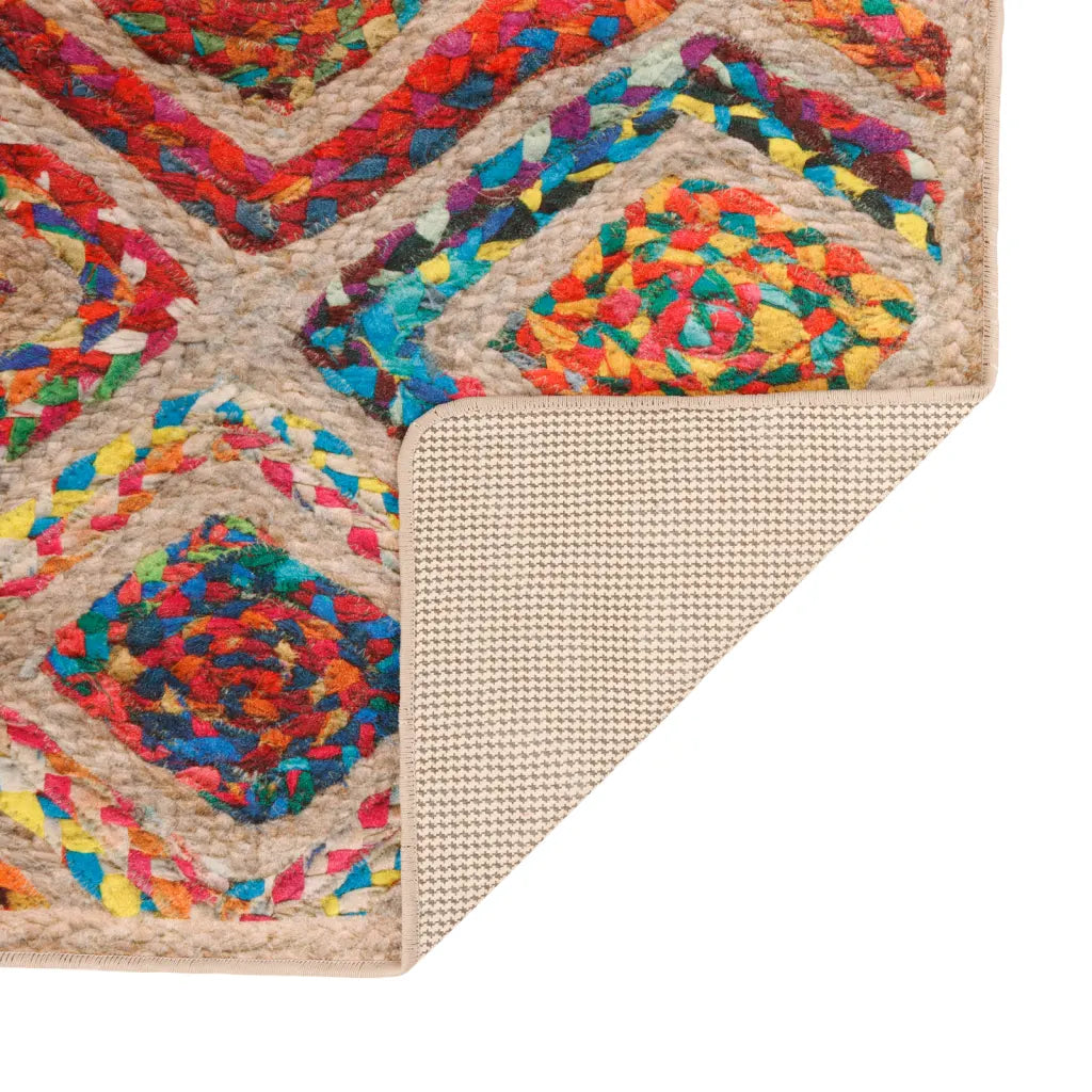 Tapete lavável 80x150 cm multicor
