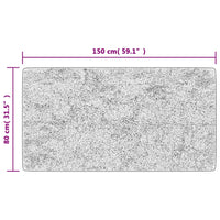 Tapete lavável 80x150 cm multicor