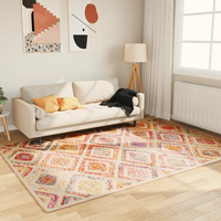 Tapete lavável 160x230 cm multicor