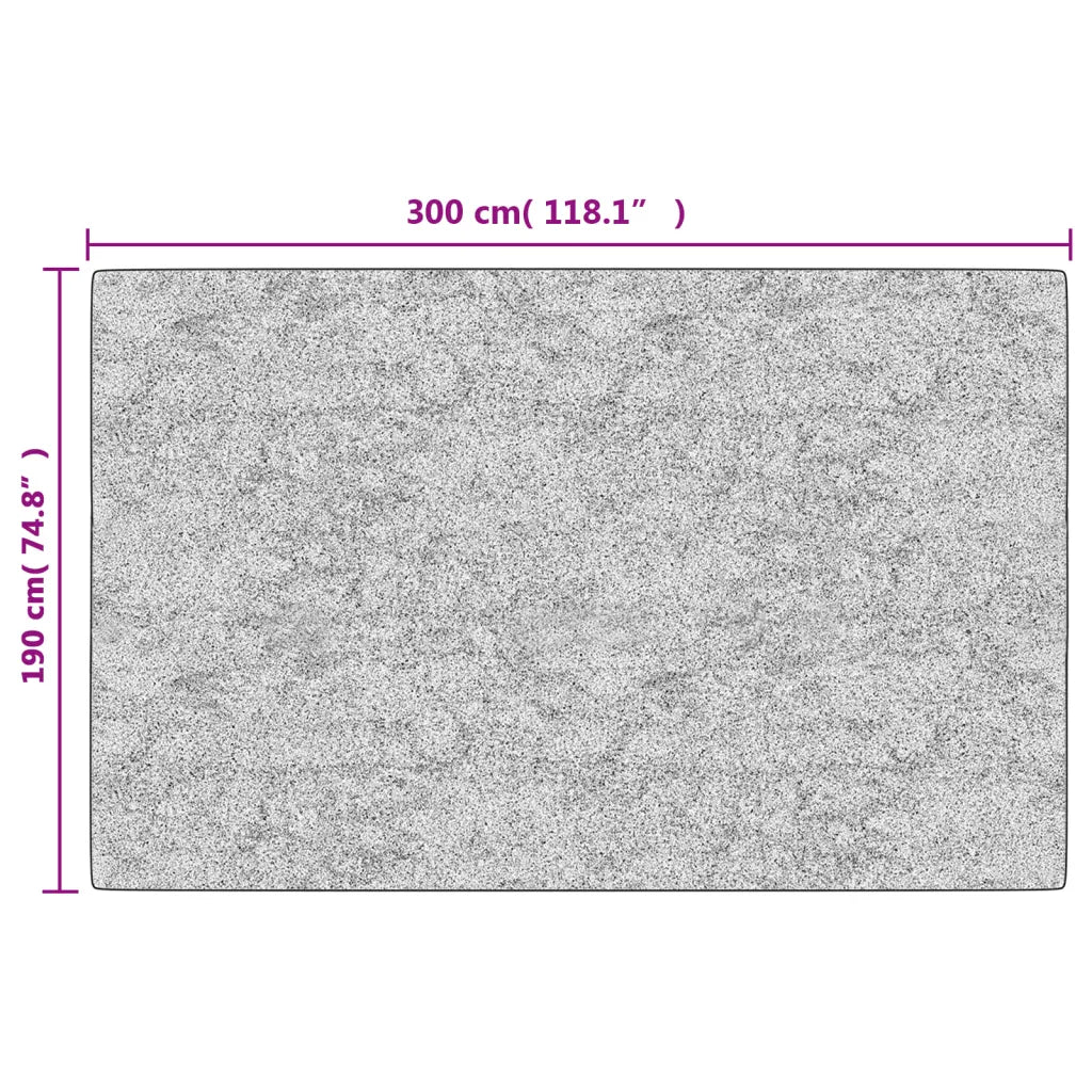 Tapete lavável 190x300 cm multicor