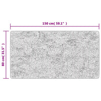 Tapete lavável 80x150 cm multicor