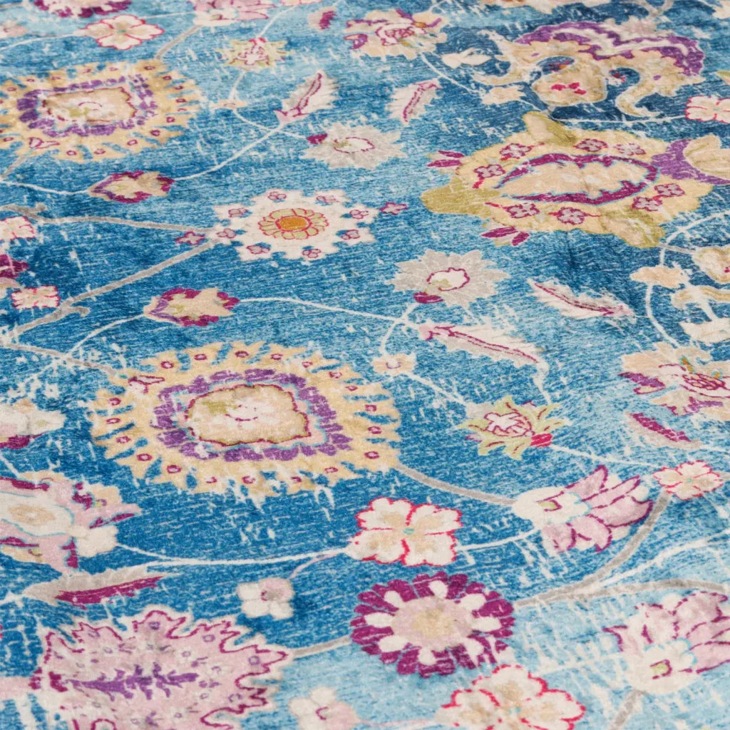 Tapete lavável 80x300 cm multicor