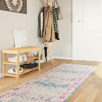 Tapete lavável 80x300 cm multicor