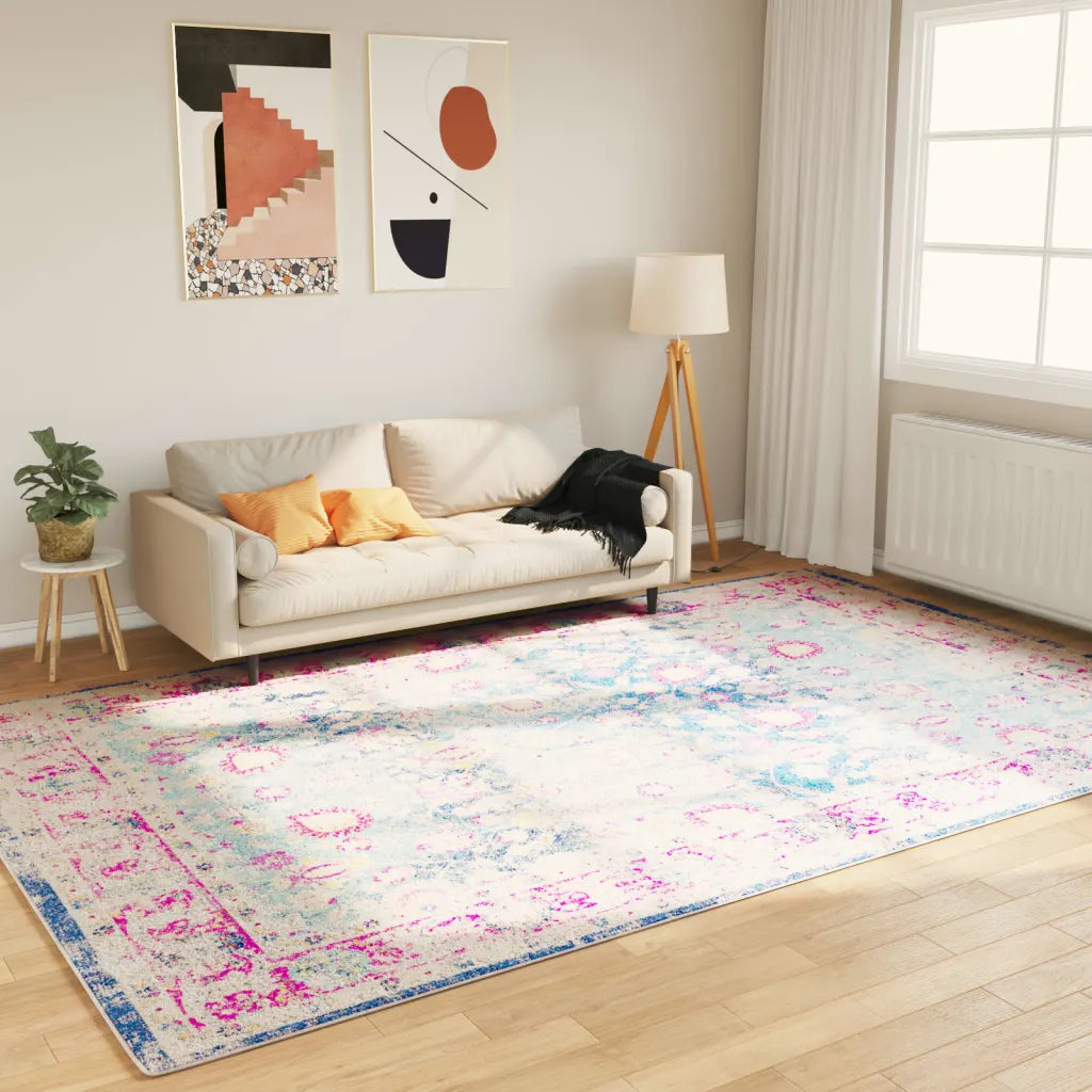 Tapete lavável 190x300 cm multicor