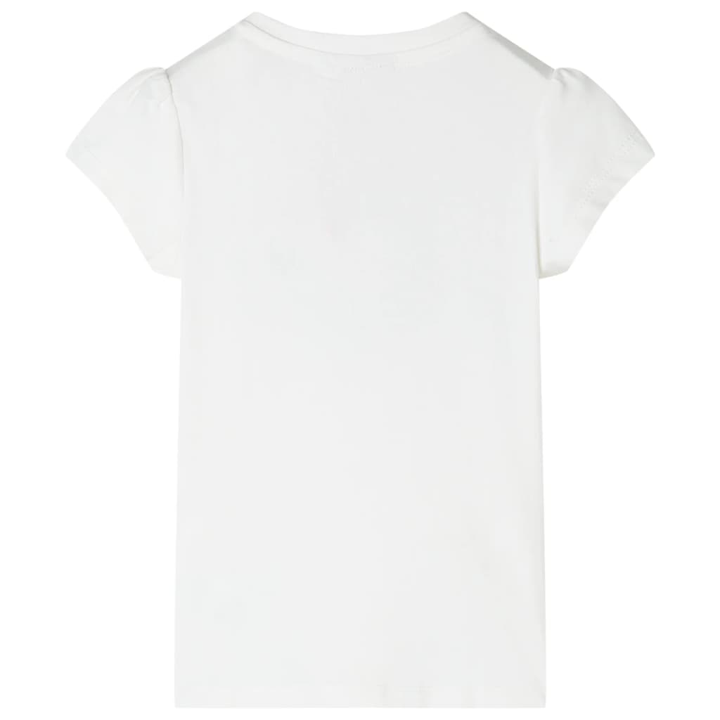 T-shirt infantil cor cru 92