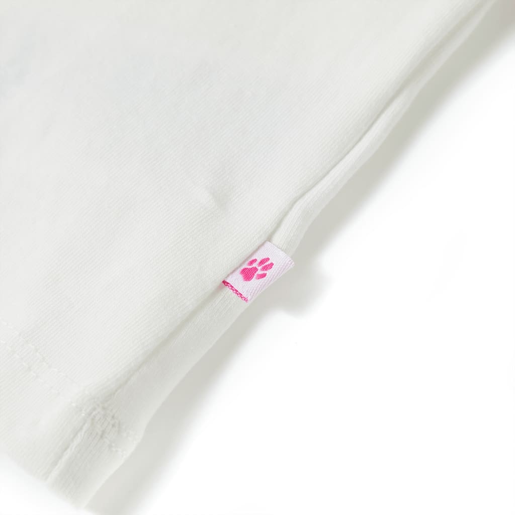 T-shirt infantil cor cru 92