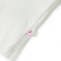 T-shirt infantil cor cru 92