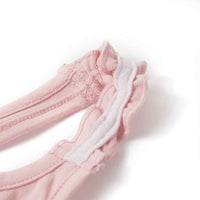 T-shirt de alças para criança rosa-claro 92