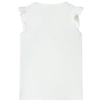 T-shirt infantil cor cru 92