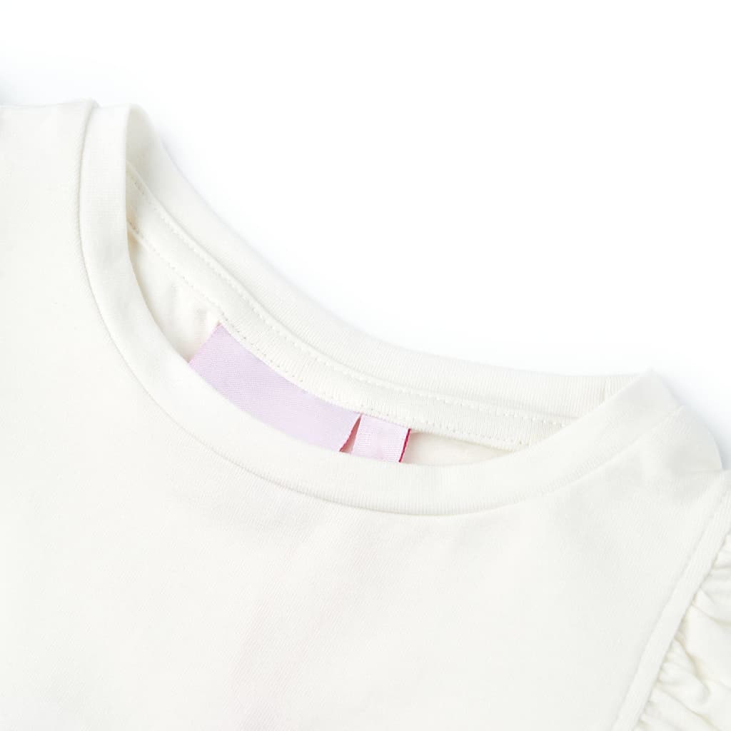 T-shirt infantil cor cru 92