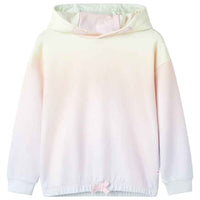 Sweatshirt com capuz para criança cor branco-estrela 92
