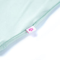 T-shirt de alças para criança menta-claro 92