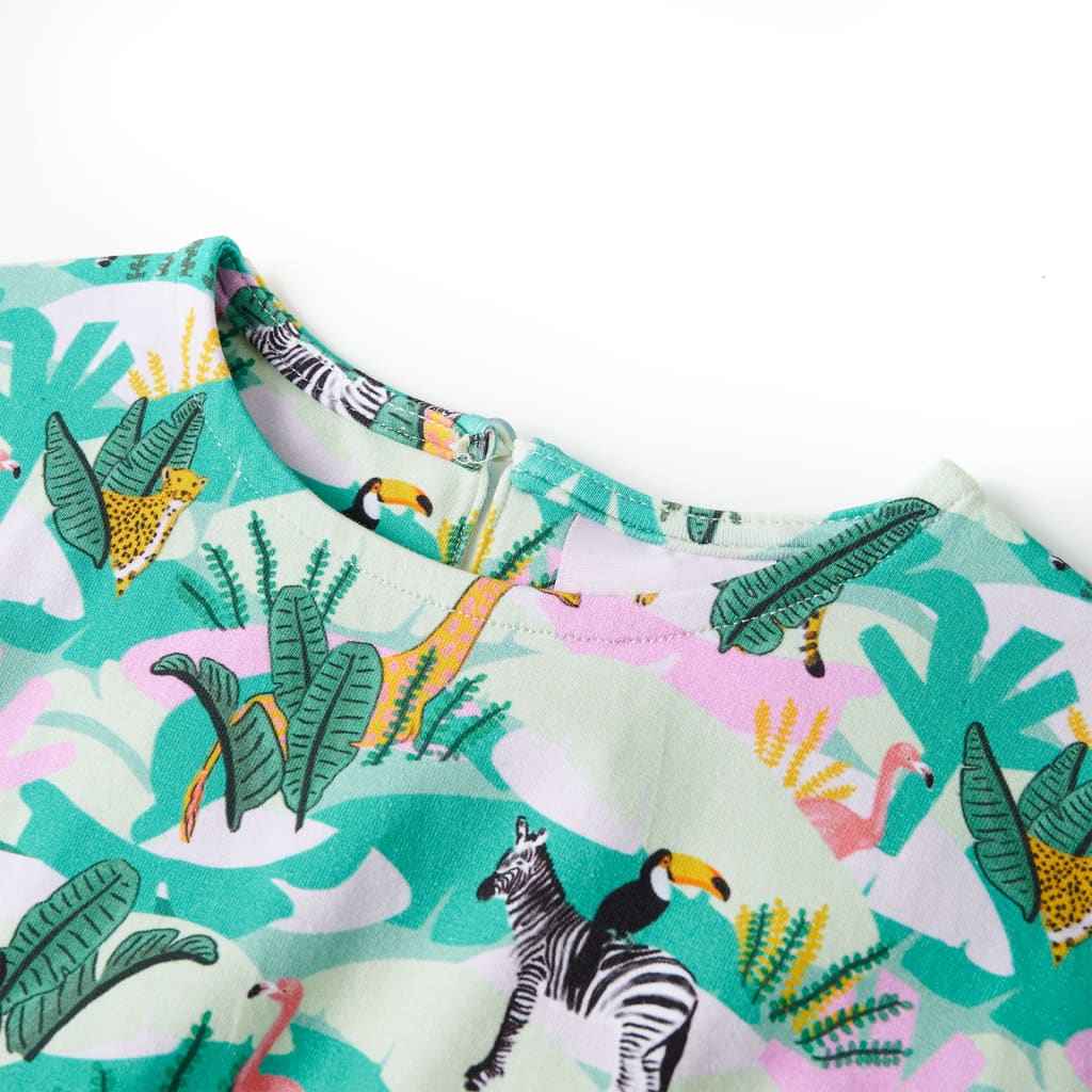 Vestido para criança menta-claro 92