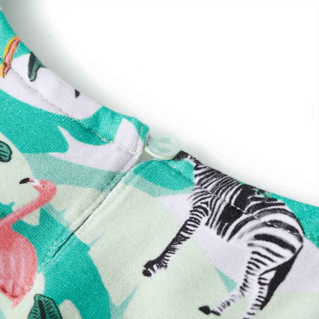 Vestido para criança menta-claro 92