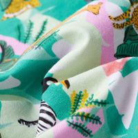 Vestido para criança menta-claro 92