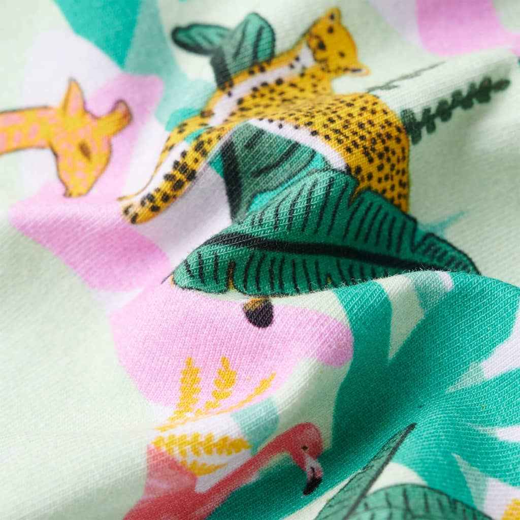 Calções para criança com cordão menta-claro 92