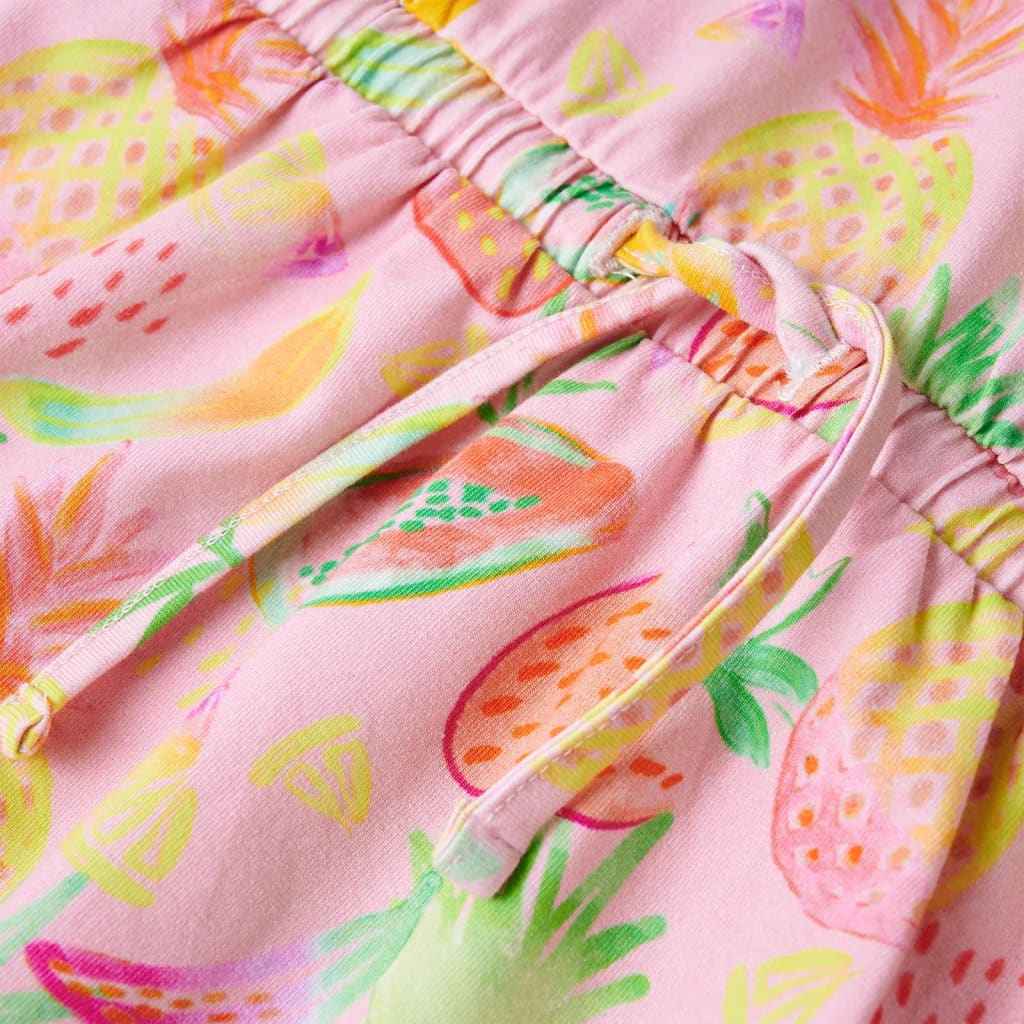 Vestido de criança rosa suave 92