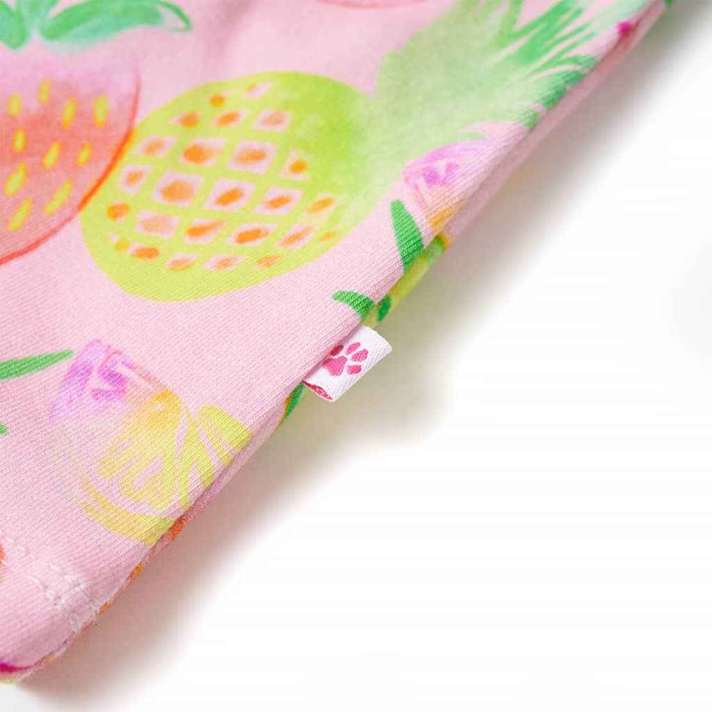 Vestido de criança rosa suave 92