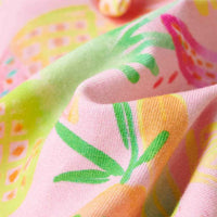 Vestido de criança rosa suave 92