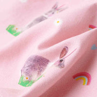 Vestido para criança rosa-claro 92