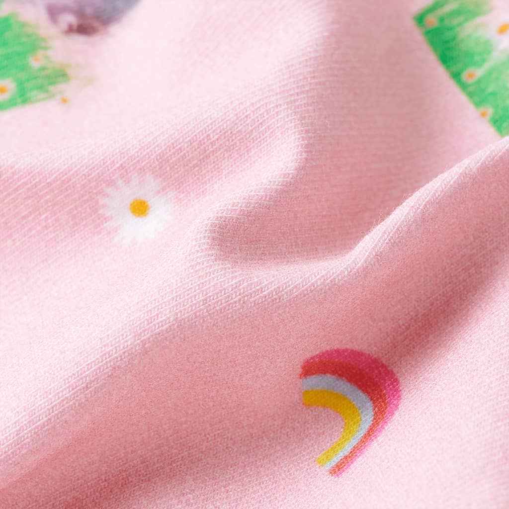 Calções para criança com cordão rosa-claro 92