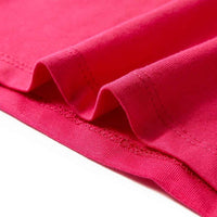 T-shirt para criança rosa-choque 92