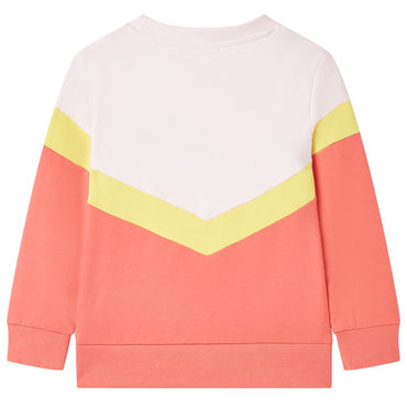 Sweatshirt para criança rosa suave 92