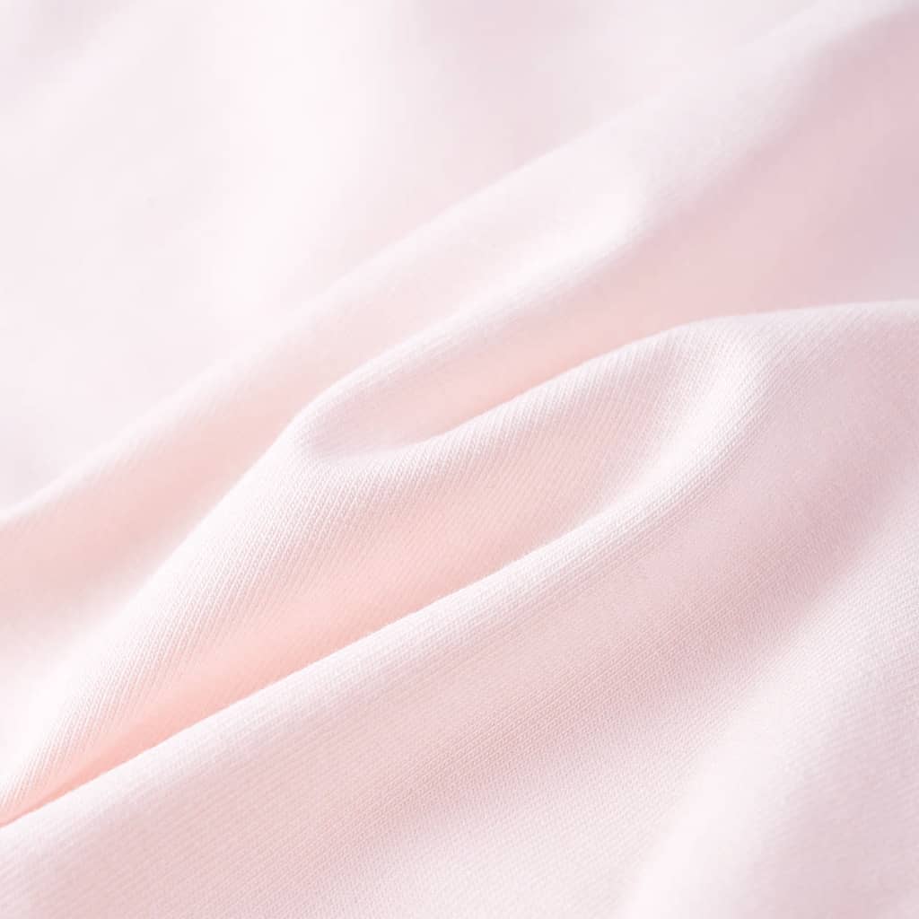 T-shirt de alças para criança rosa suave 92