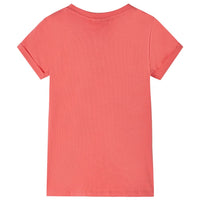T-shirt infantil coral 92
