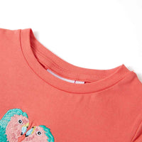T-shirt infantil coral 92