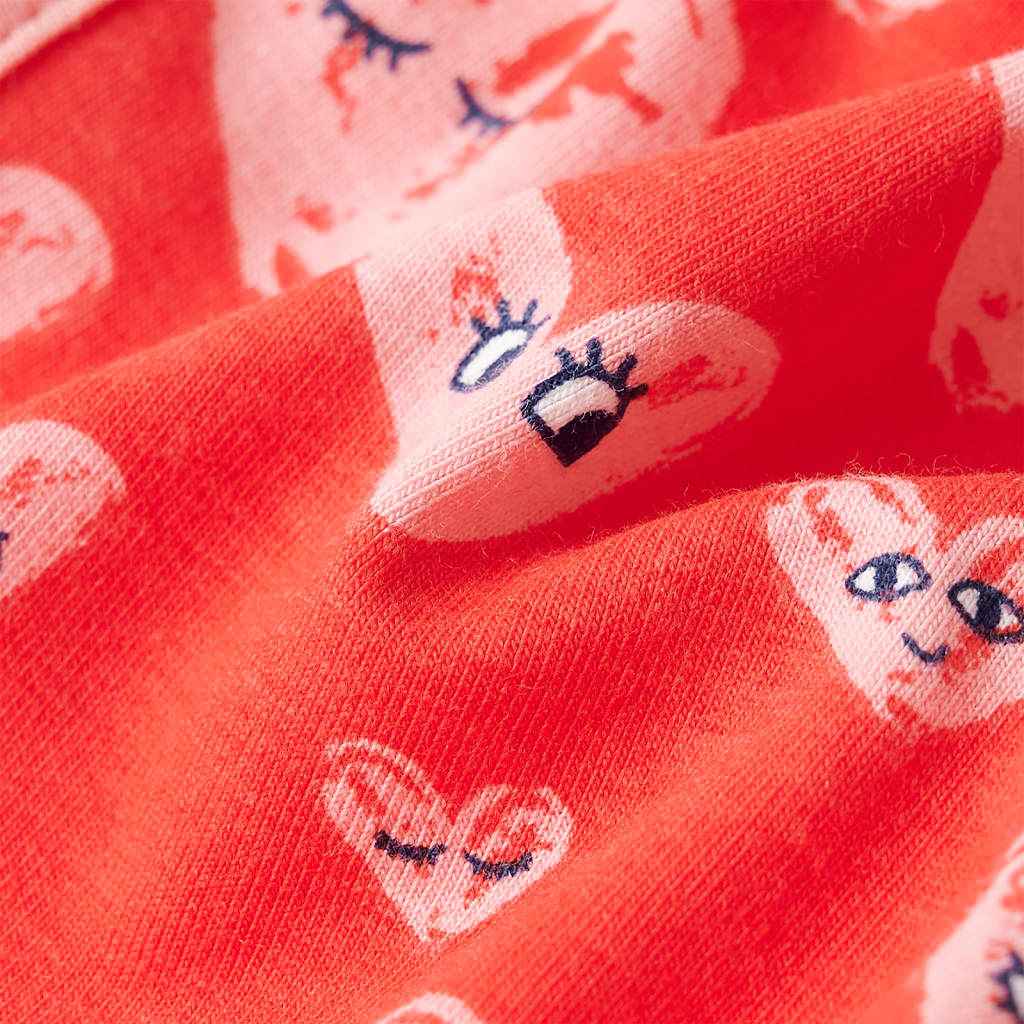 Calções de criança com cordão vermelho 92