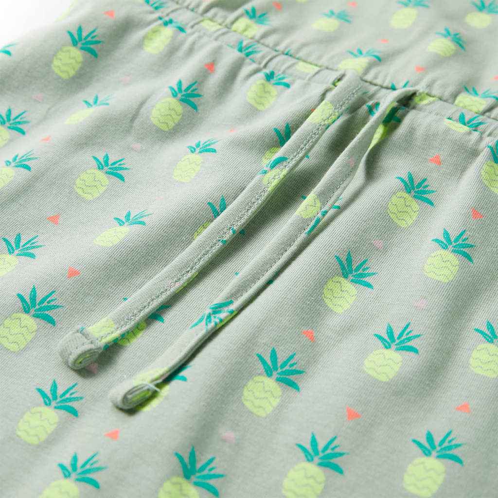 Vestido para criança menta velho 92