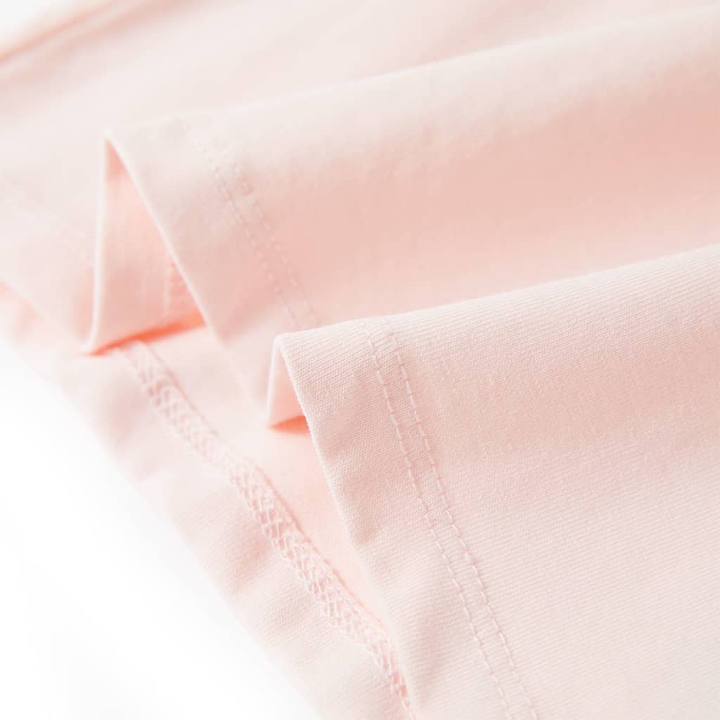 T-shirt de criança rosa suave 92