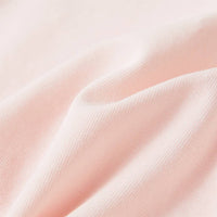 T-shirt de criança rosa suave 92