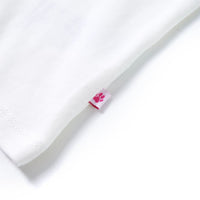 T-shirt infantil cor cru 92