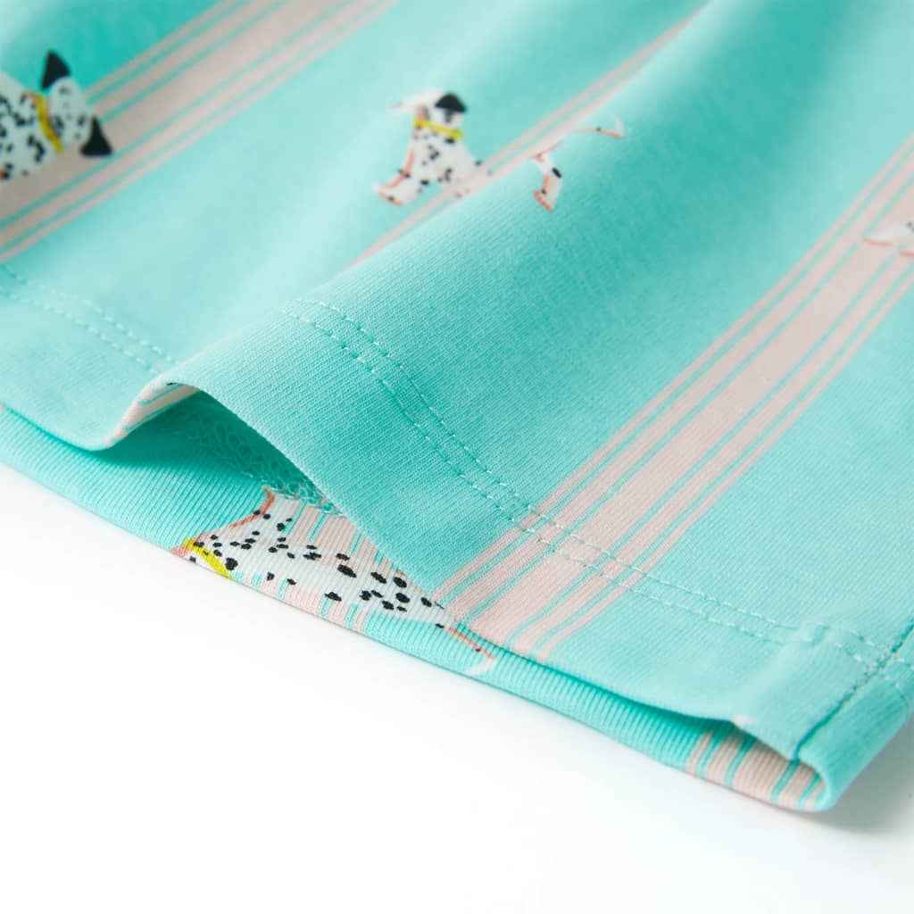 Pijama de manga curta para criança cor cru 92