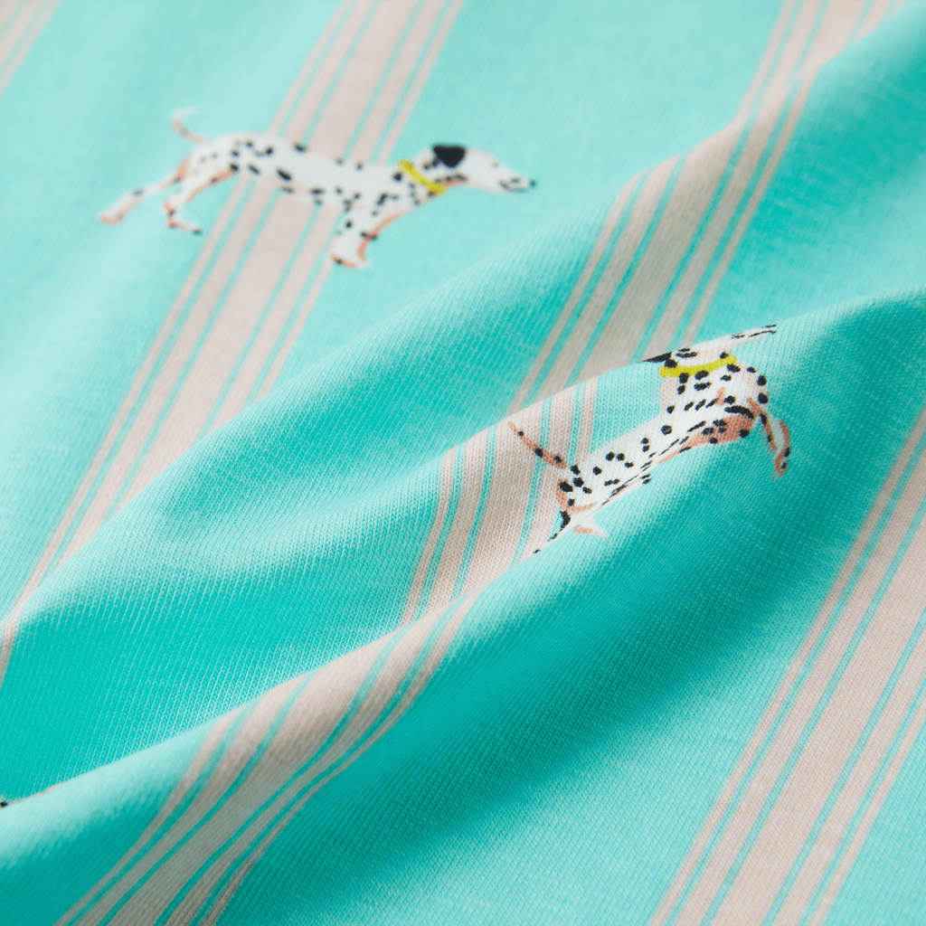 Pijama de manga curta para criança cor cru 92