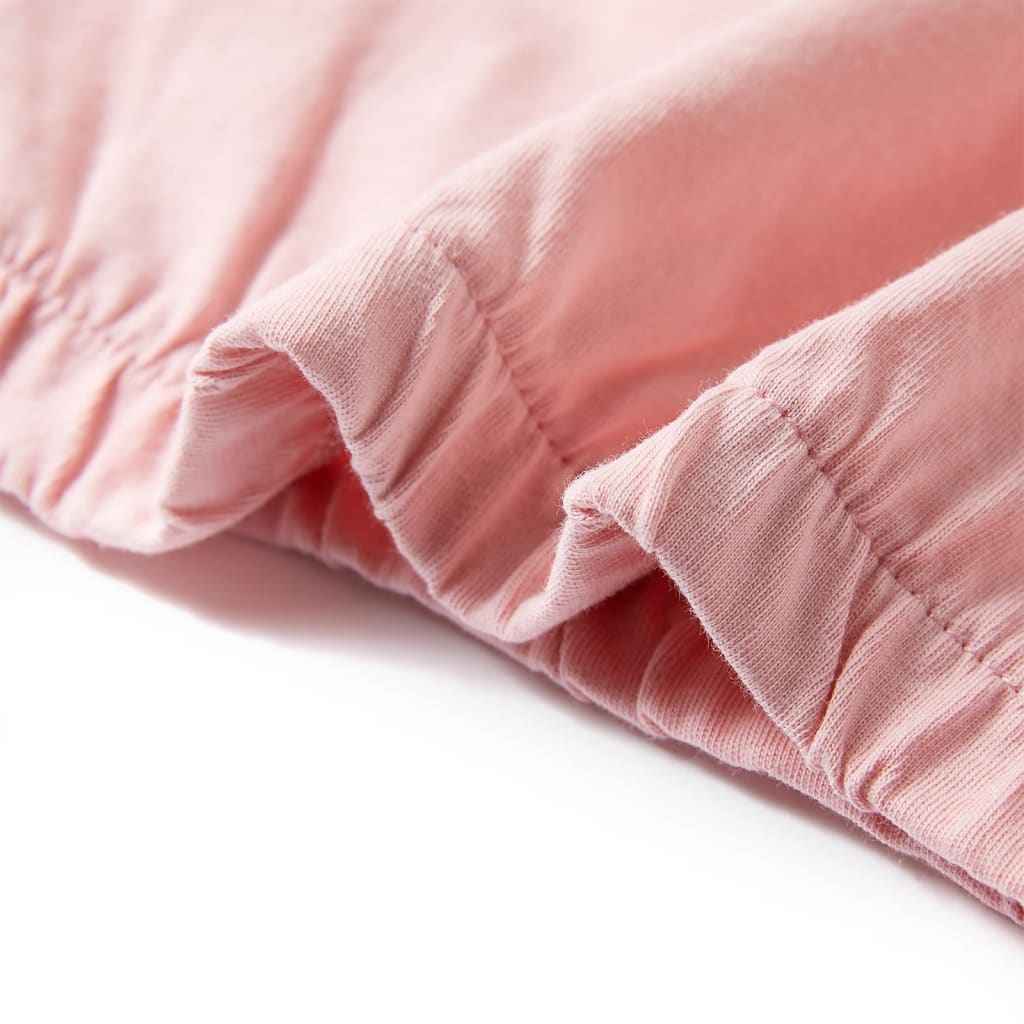 T-shirt de criança rosa-claro 92