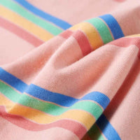 T-shirt para criança cor pêssego 92