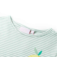 T-shirt infantil menta 92