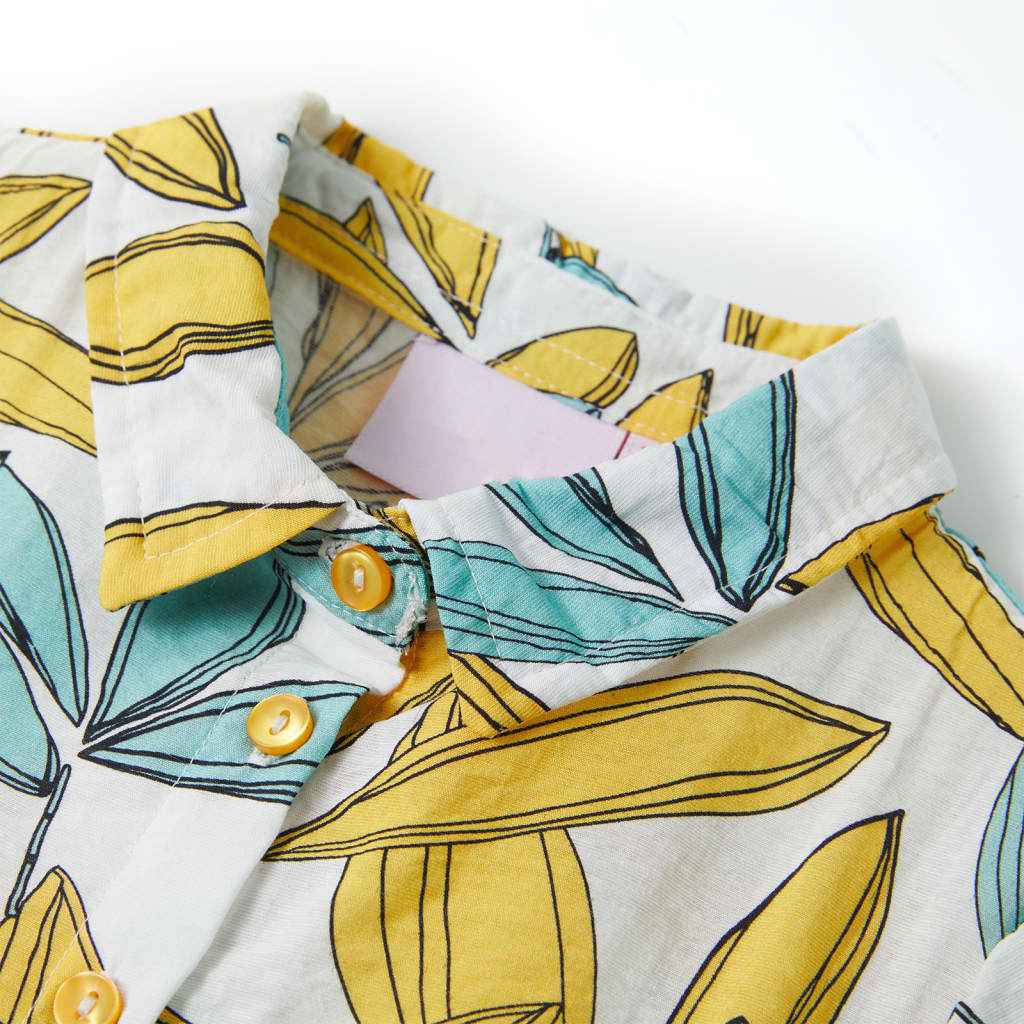 Vestido para criança cor cru 92