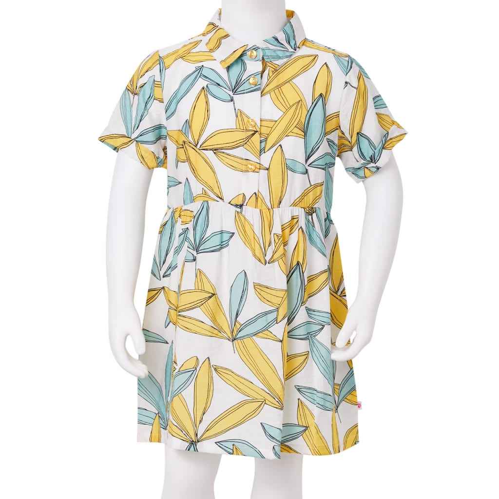 Vestido para criança cor cru 92