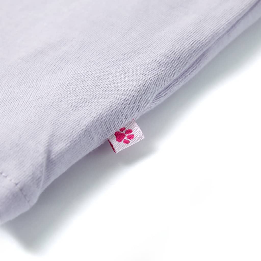 T-shirt de criança lilás 92