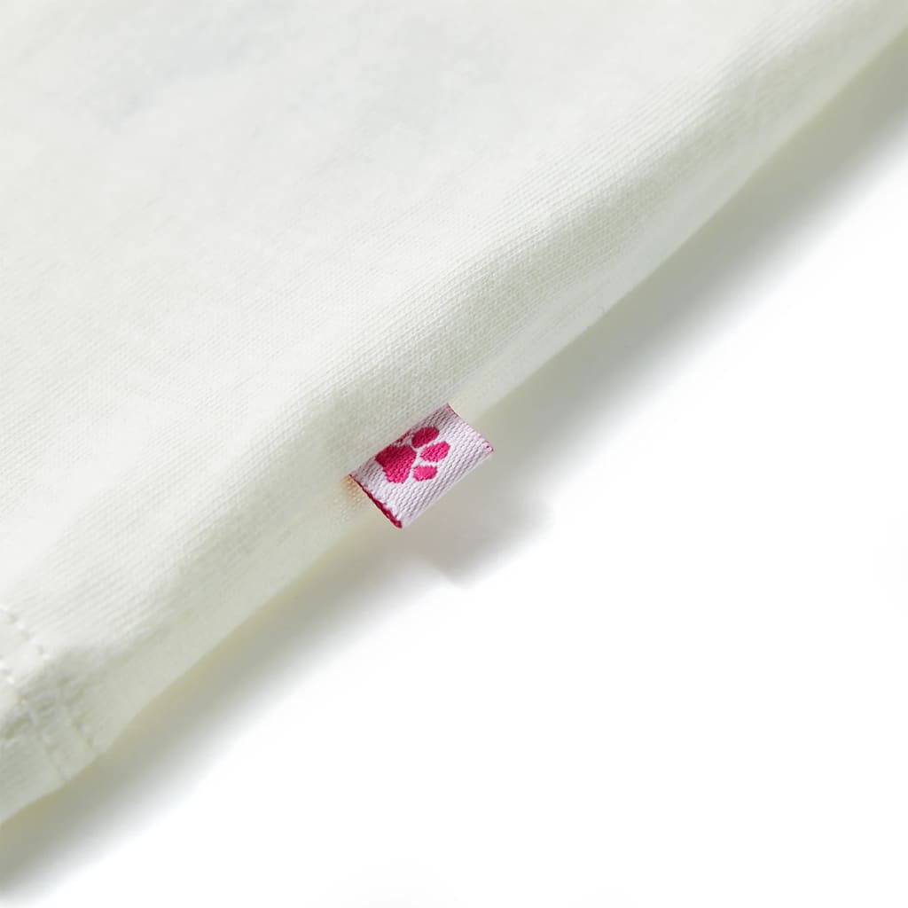 T-shirt infantil cor cru 92