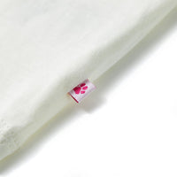 T-shirt infantil cor cru 92