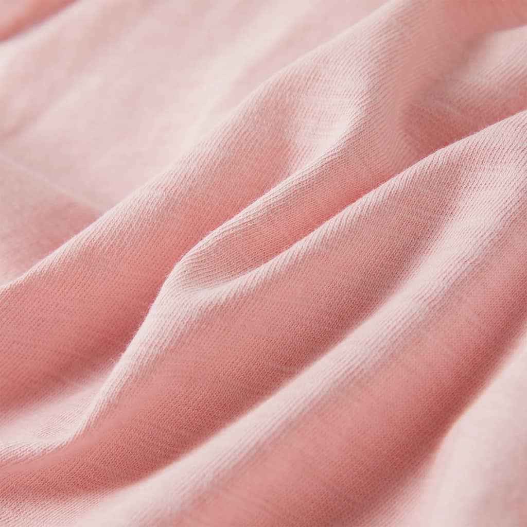 T-shirt de criança rosa-claro 92