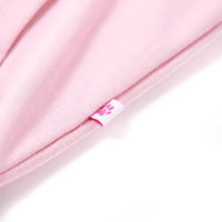 Sweatshirt para criança com capuz e fecho rosa-brilhante 92