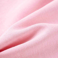 Sweatshirt para criança com capuz e fecho rosa-brilhante 92