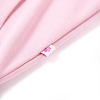 Sweatshirt para criança com capuz e fecho rosa-brilhante 116